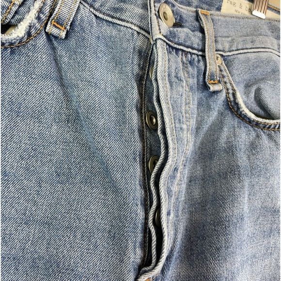 Rag & Bone 90s High-Rise Straight - Celestial - Picture 7 of 9